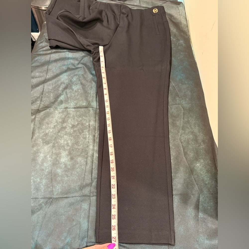 🔥Michael Kors women’s Black pants High Rise Size L EUC🔥1 - Picture 7 of 9